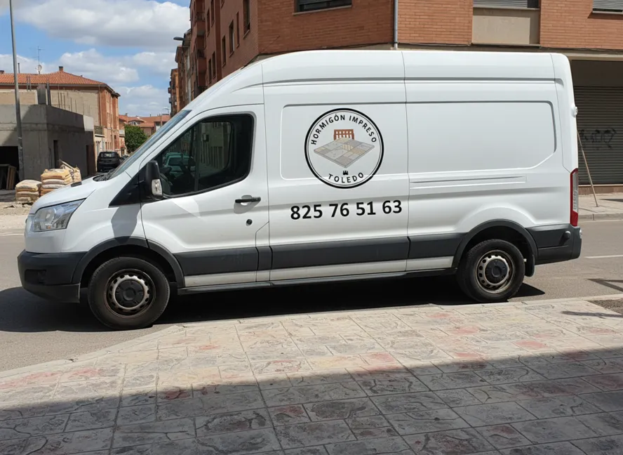 Trabajo profesional de hormigón en Toledo